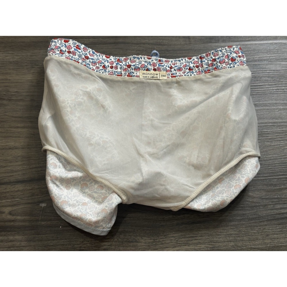 Minnow Swim Boys Boardie Trunks 7/8 Floral Shorts Coastal Preppy USA Beach - Picture 6 of 6